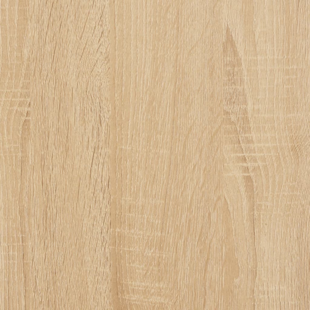 Berkfield Bedside Cabinet Sonoma Oak 40x35x47.5 cm Engineered Wood