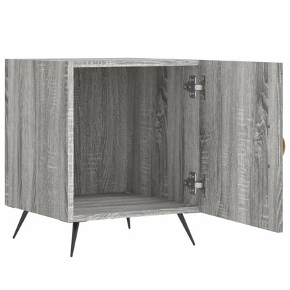 Berkfield Bedside Cabinet Grey Sonoma 40x40x50 cm Engineered Wood