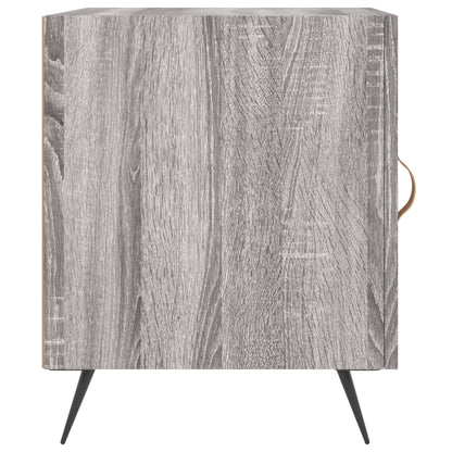Berkfield Bedside Cabinet Grey Sonoma 40x40x50 cm Engineered Wood