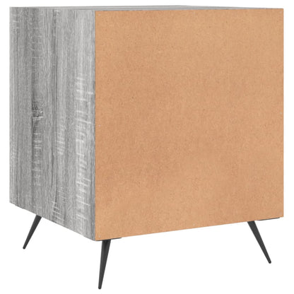 Berkfield Bedside Cabinet Grey Sonoma 40x40x50 cm Engineered Wood
