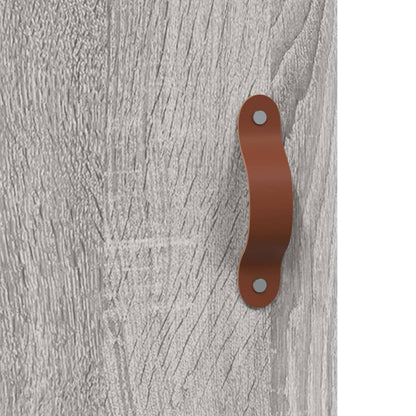 Berkfield Bedside Cabinet Grey Sonoma 40x40x50 cm Engineered Wood