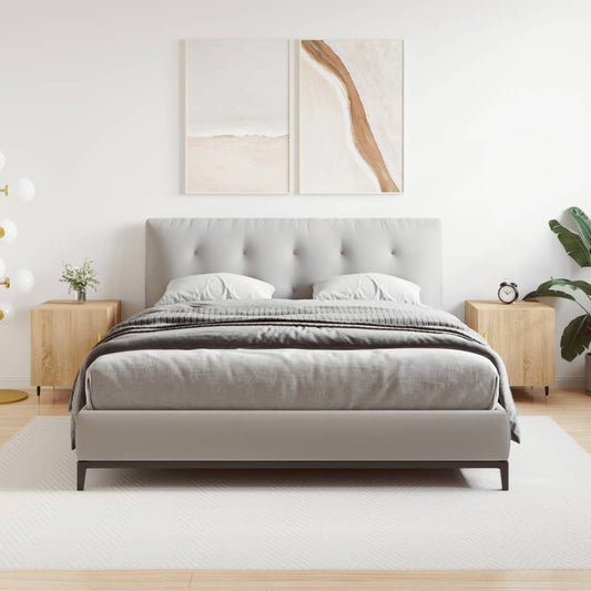 Berkfield Bedside Cabinets 2 pcs Sonoma Oak 40x40x50 cm Engineered Wood