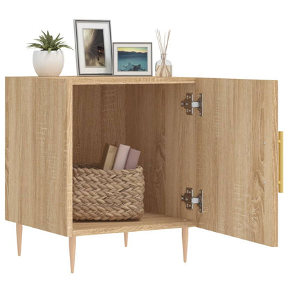 Berkfield Bedside Cabinet Sonoma Oak 40x40x50 cm Engineered Wood