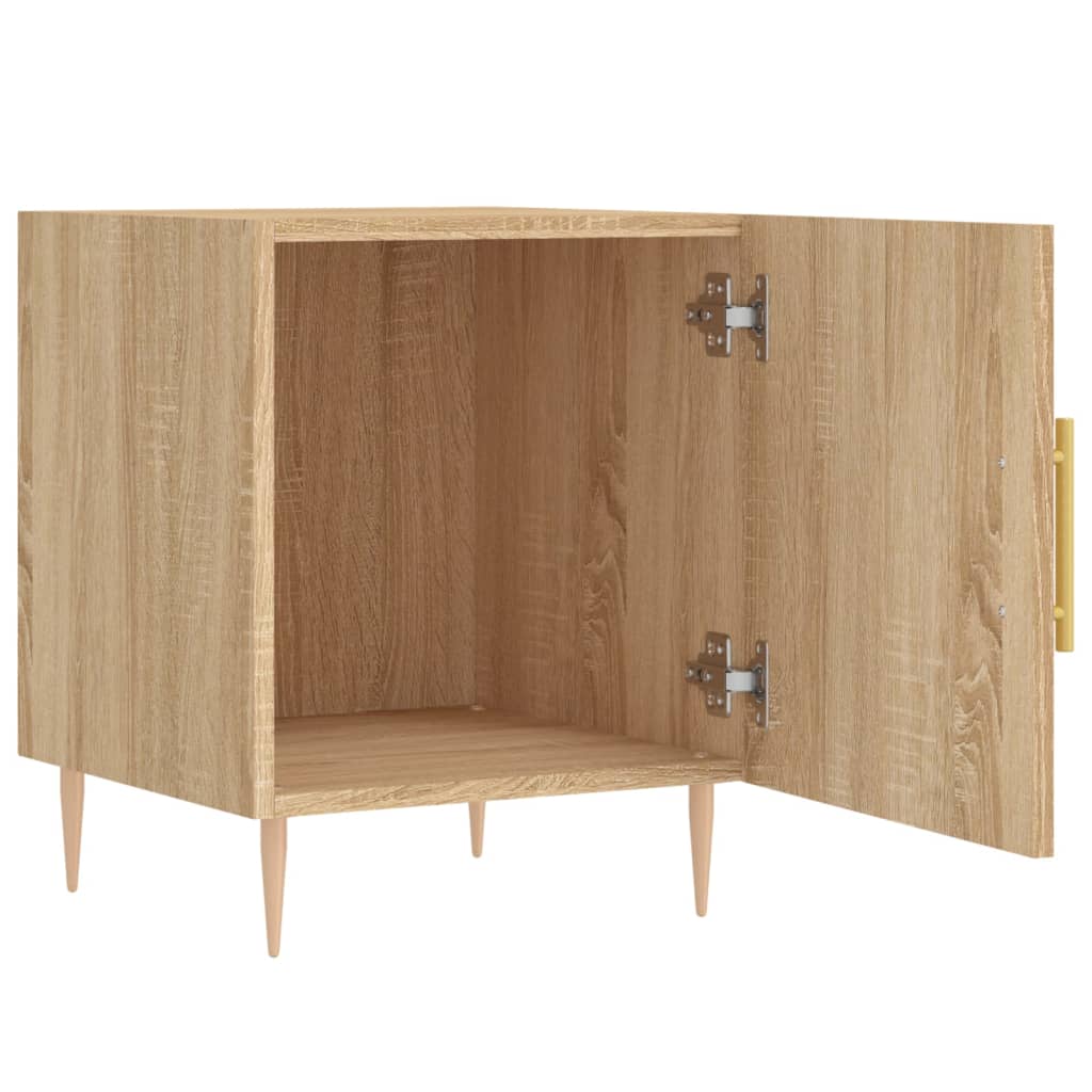 Berkfield Bedside Cabinet Sonoma Oak 40x40x50 cm Engineered Wood