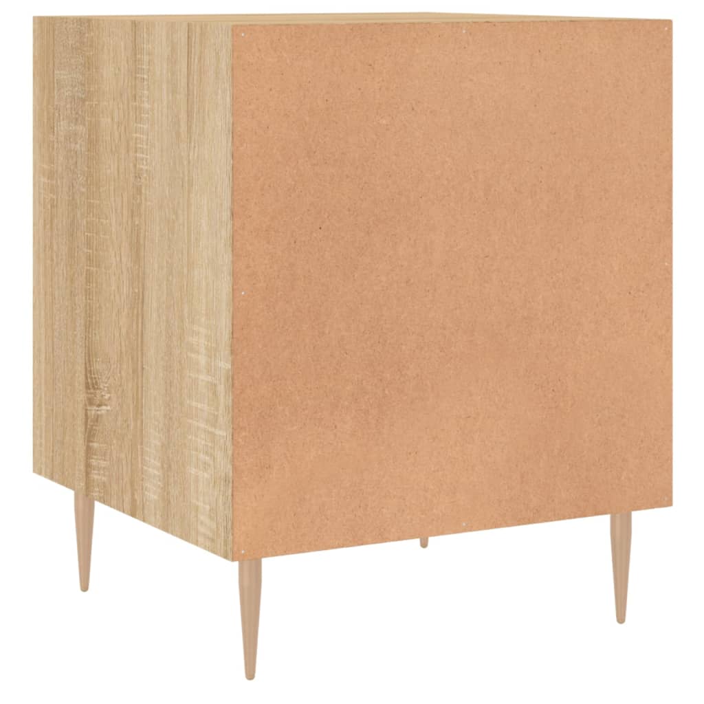 Berkfield Bedside Cabinet Sonoma Oak 40x40x50 cm Engineered Wood