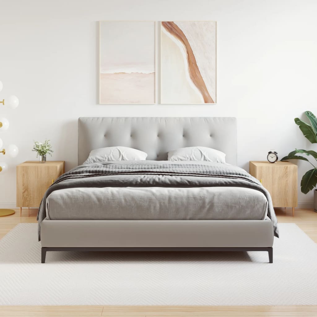 Berkfield Bedside Cabinets 2 pcs Sonoma Oak 40x40x50 cm Engineered Wood