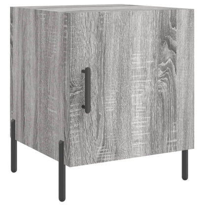 Berkfield Bedside Cabinet Grey Sonoma 40x40x50 cm Engineered Wood