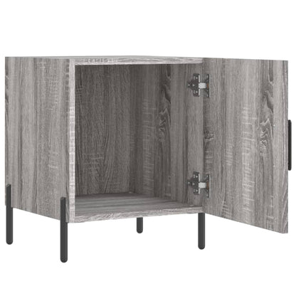 Berkfield Bedside Cabinet Grey Sonoma 40x40x50 cm Engineered Wood