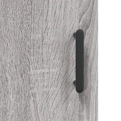 Berkfield Bedside Cabinet Grey Sonoma 40x40x50 cm Engineered Wood