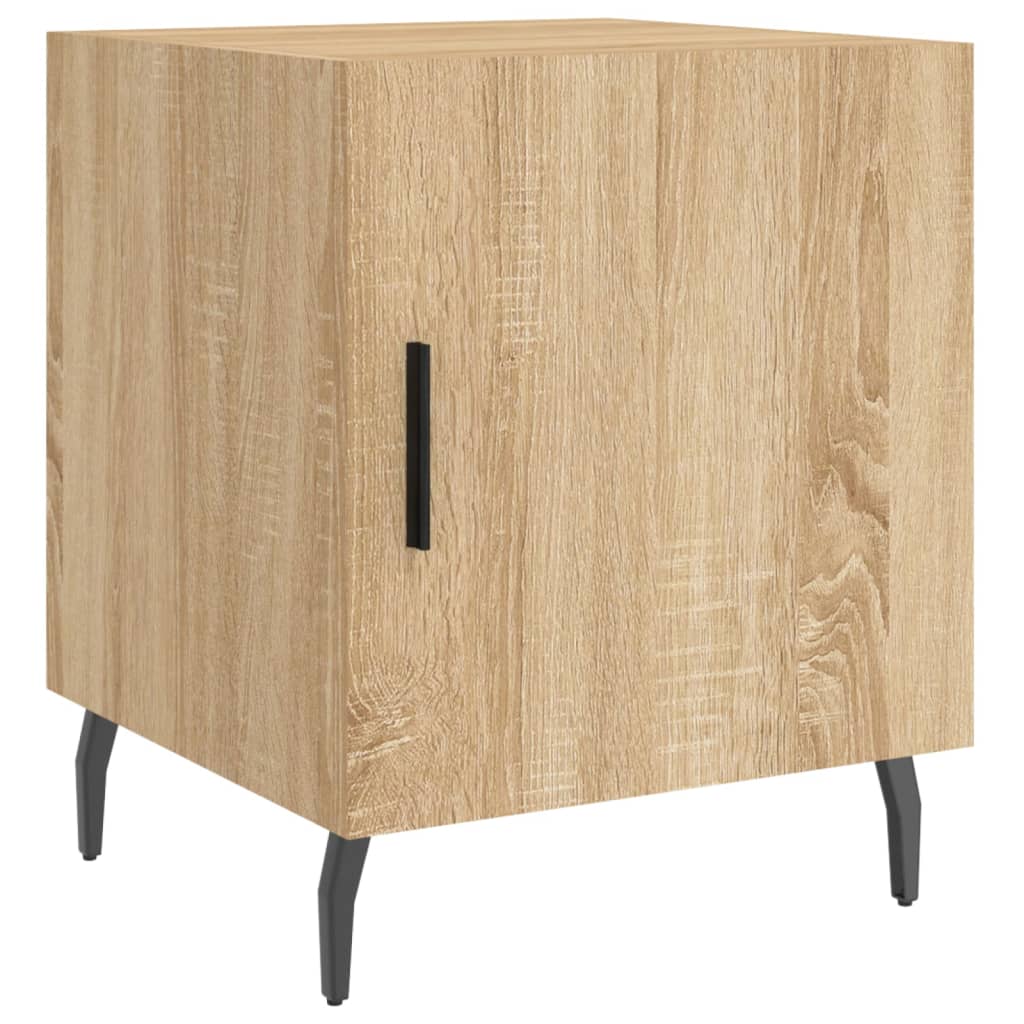 Berkfield Bedside Cabinet Sonoma Oak 40x40x50 cm Engineered Wood