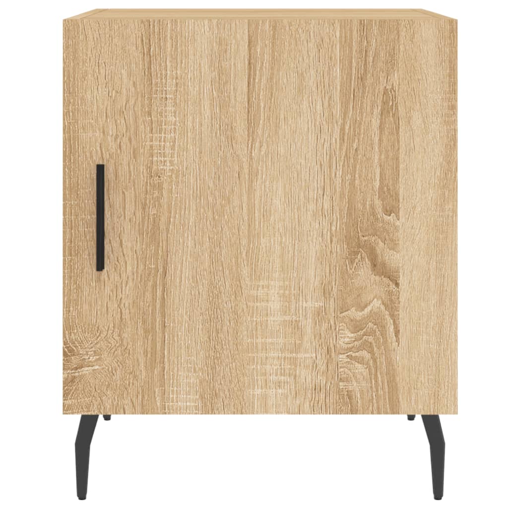 Berkfield Bedside Cabinet Sonoma Oak 40x40x50 cm Engineered Wood