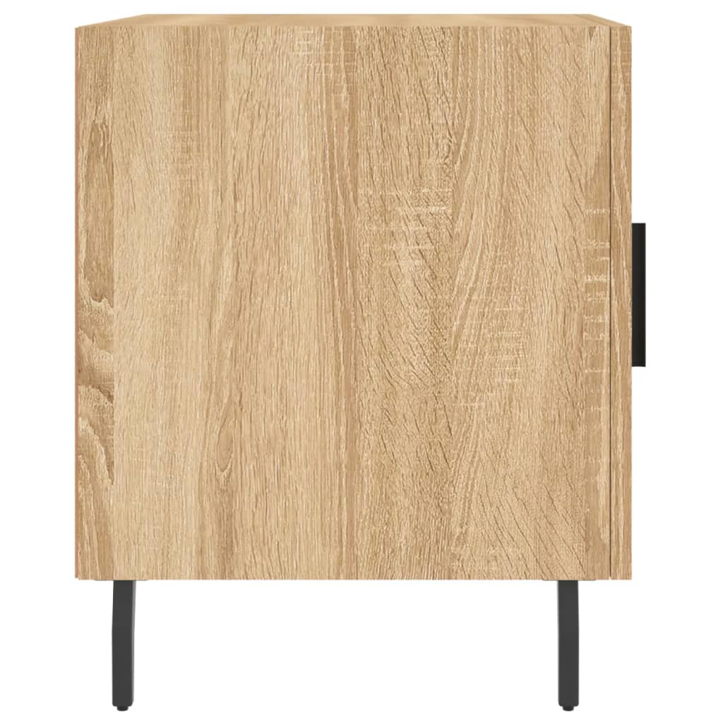 Berkfield Bedside Cabinet Sonoma Oak 40x40x50 cm Engineered Wood