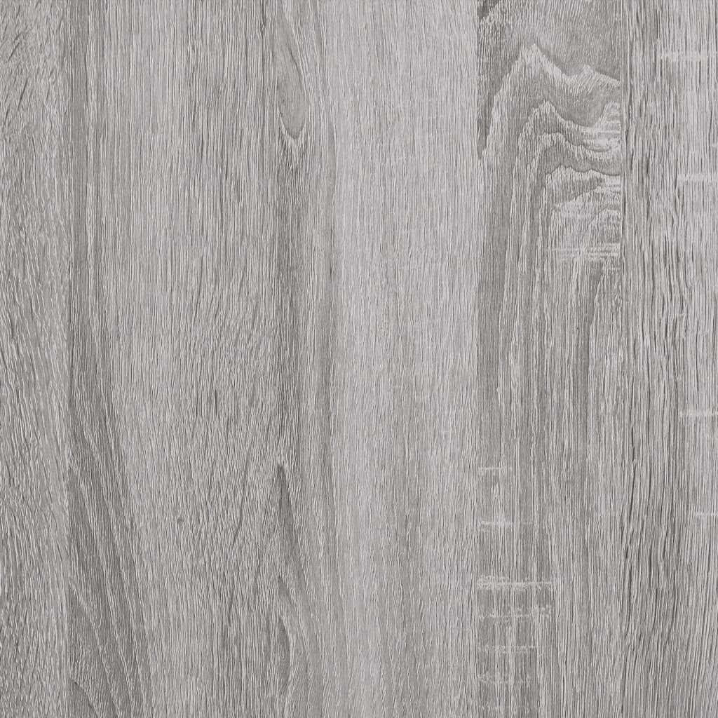 Berkfield Bedside Cabinet Grey Sonoma 40x40x66 cm Engineered Wood