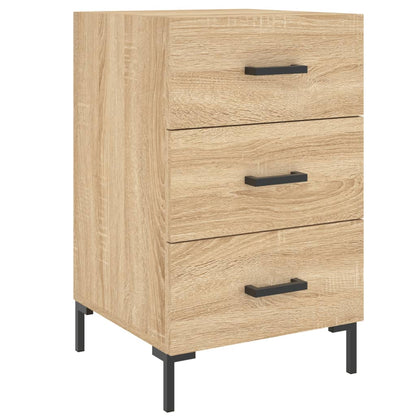 Berkfield Bedside Cabinet Sonoma Oak 40x40x66 cm Engineered Wood