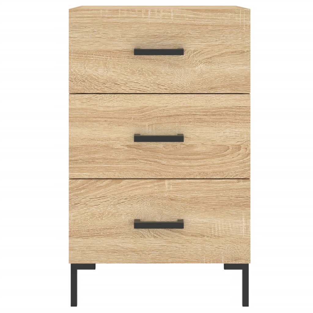 Berkfield Bedside Cabinet Sonoma Oak 40x40x66 cm Engineered Wood