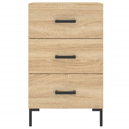 Berkfield Bedside Cabinet Sonoma Oak 40x40x66 cm Engineered Wood