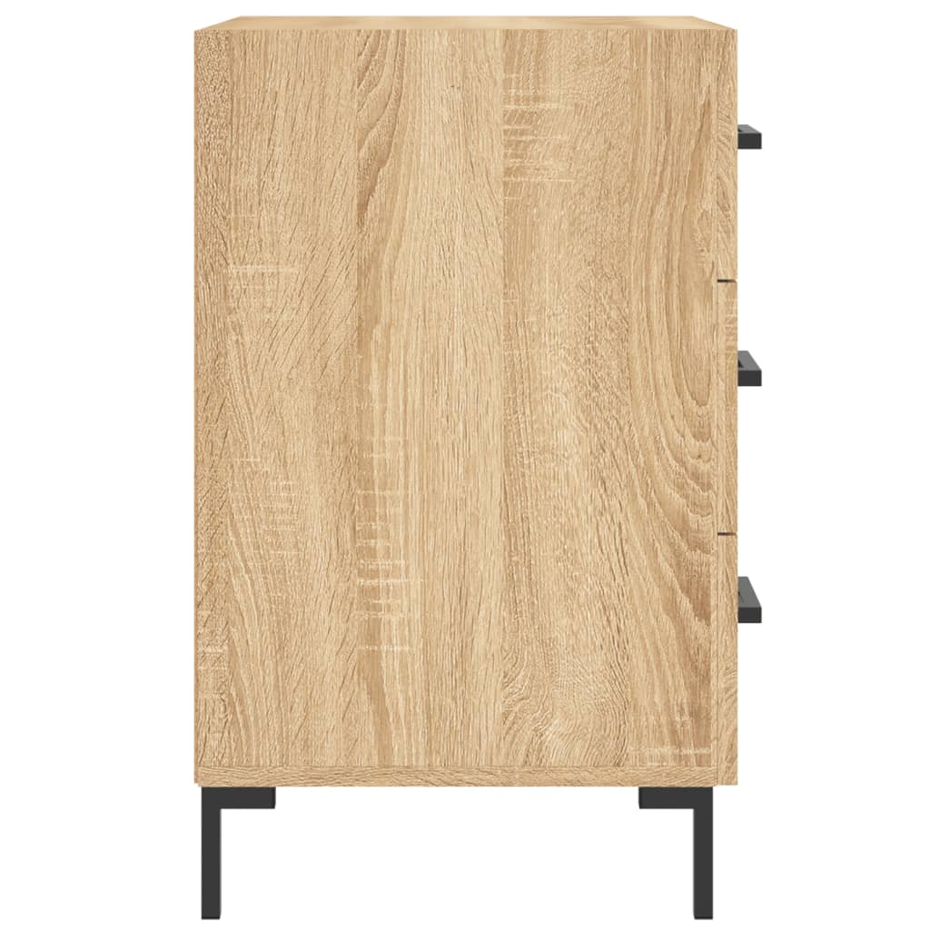 Berkfield Bedside Cabinet Sonoma Oak 40x40x66 cm Engineered Wood