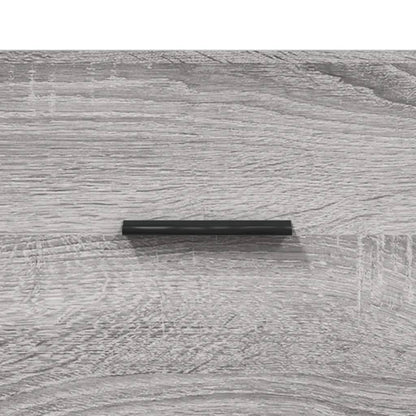 Berkfield Bedside Cabinet Grey Sonoma 40x40x66 cm Engineered Wood