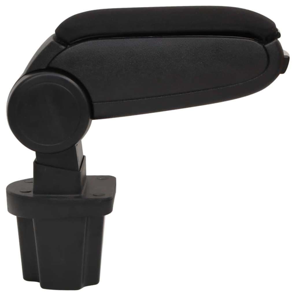 Berkfield Car Armrest Black 13.5x32.5x(31-46.5) cm ABS