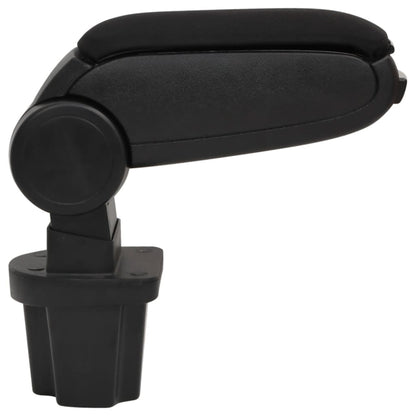 Berkfield Car Armrest Black 13.5x32.5x(31-46.5) cm ABS