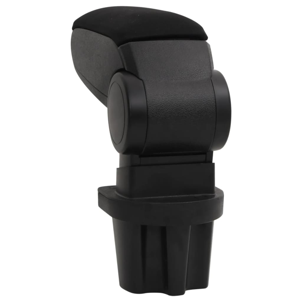 Berkfield Car Armrest Black 13.5x32.5x(31-46.5) cm ABS