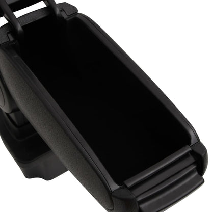 Berkfield Car Armrest Black 13.5x32.5x(31-46.5) cm ABS