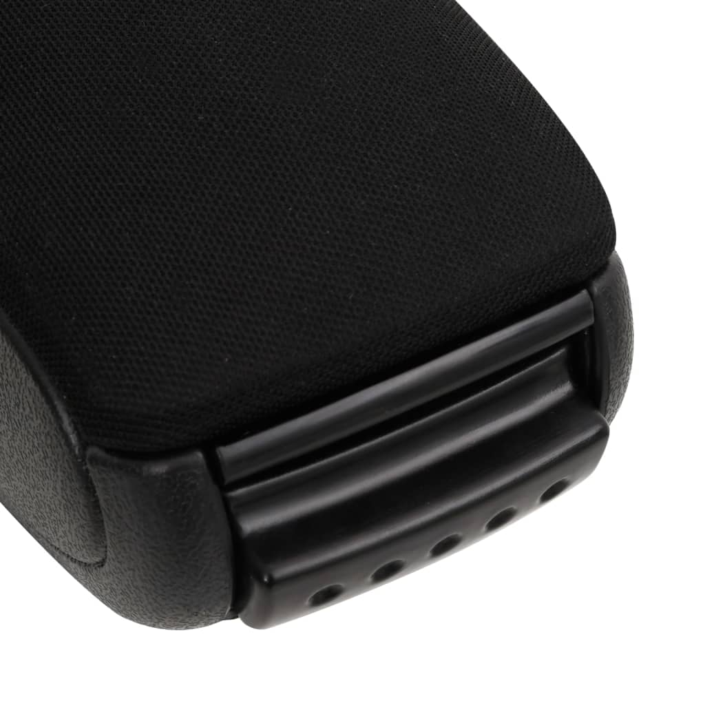 Berkfield Car Armrest Black 13.5x32.5x(31-46.5) cm ABS