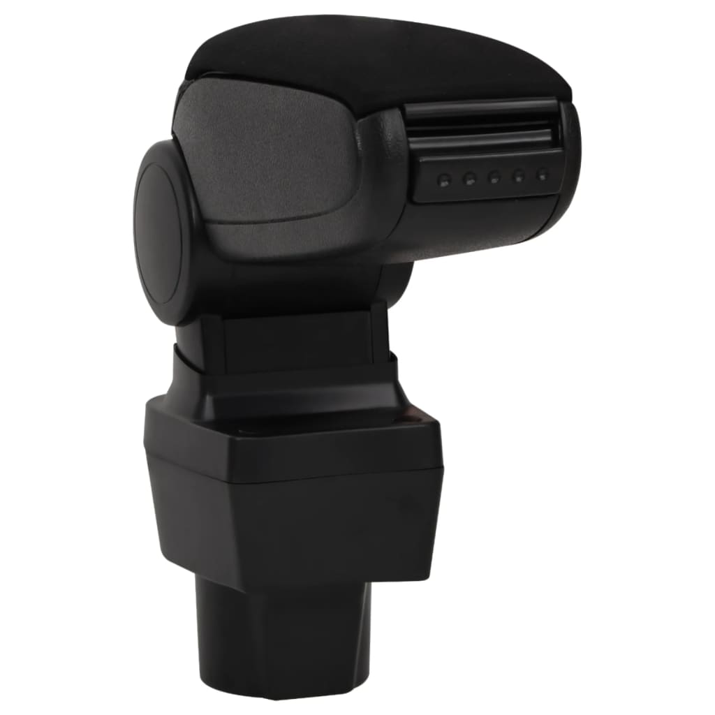 Berkfield Car Armrest Black 12x32x(32-49) cm ABS