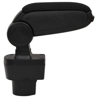 Berkfield Car Armrest Black 12x32x(32-49) cm ABS
