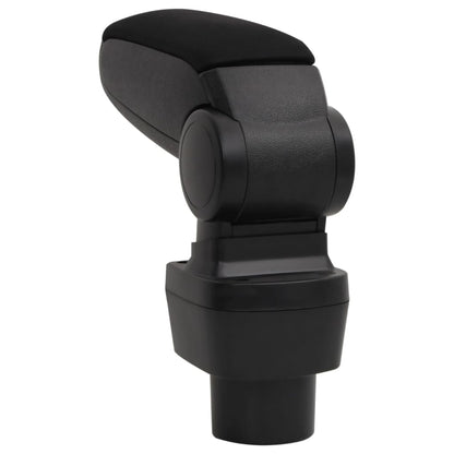 Berkfield Car Armrest Black 12x32x(32-49) cm ABS