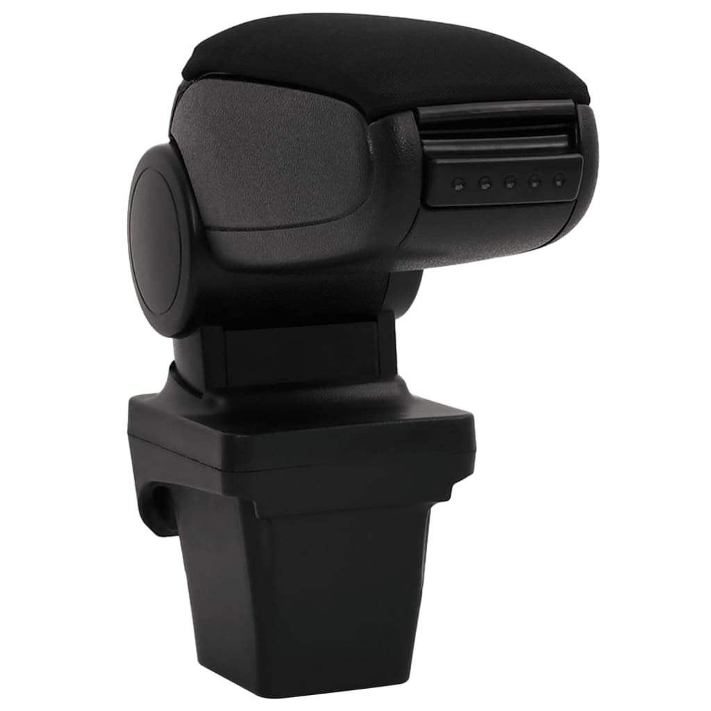 Berkfield Car Armrest Black 13x33x(31-48) cm ABS