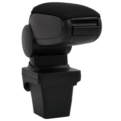 Berkfield Car Armrest Black 13x33x(31-48) cm ABS