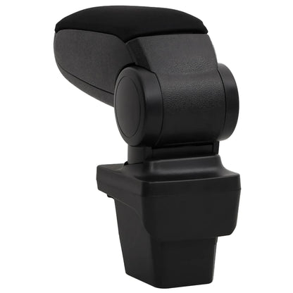 Berkfield Car Armrest Black 13x33x(31-48) cm ABS
