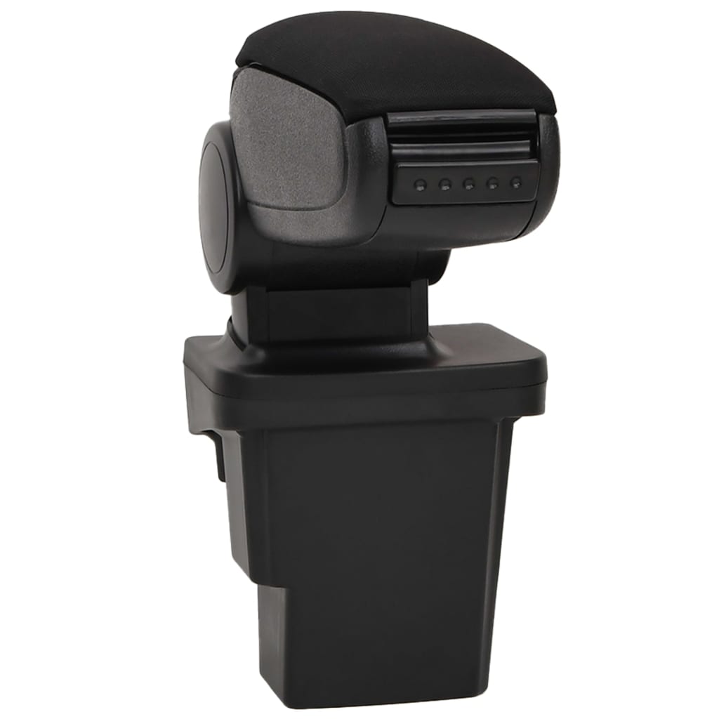 Berkfield Car Armrest Black 17x32x(37-53) cm ABS
