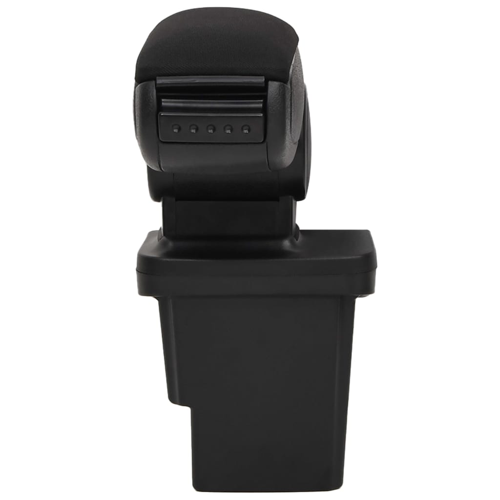 Berkfield Car Armrest Black 17x32x(37-53) cm ABS