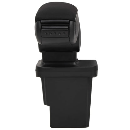Berkfield Car Armrest Black 17x32x(37-53) cm ABS
