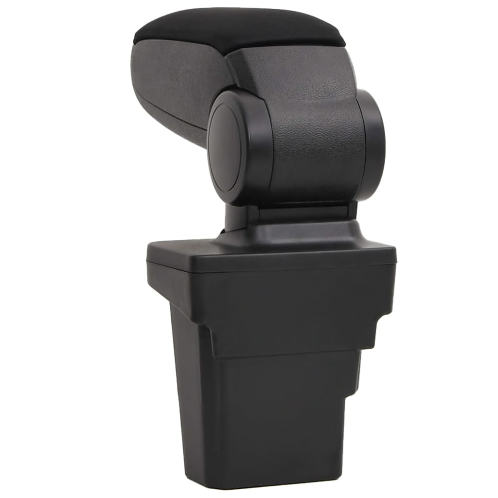 Berkfield Car Armrest Black 17x32x(37-53) cm ABS