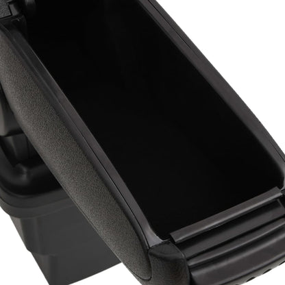 Berkfield Car Armrest Black 17x32x(37-53) cm ABS