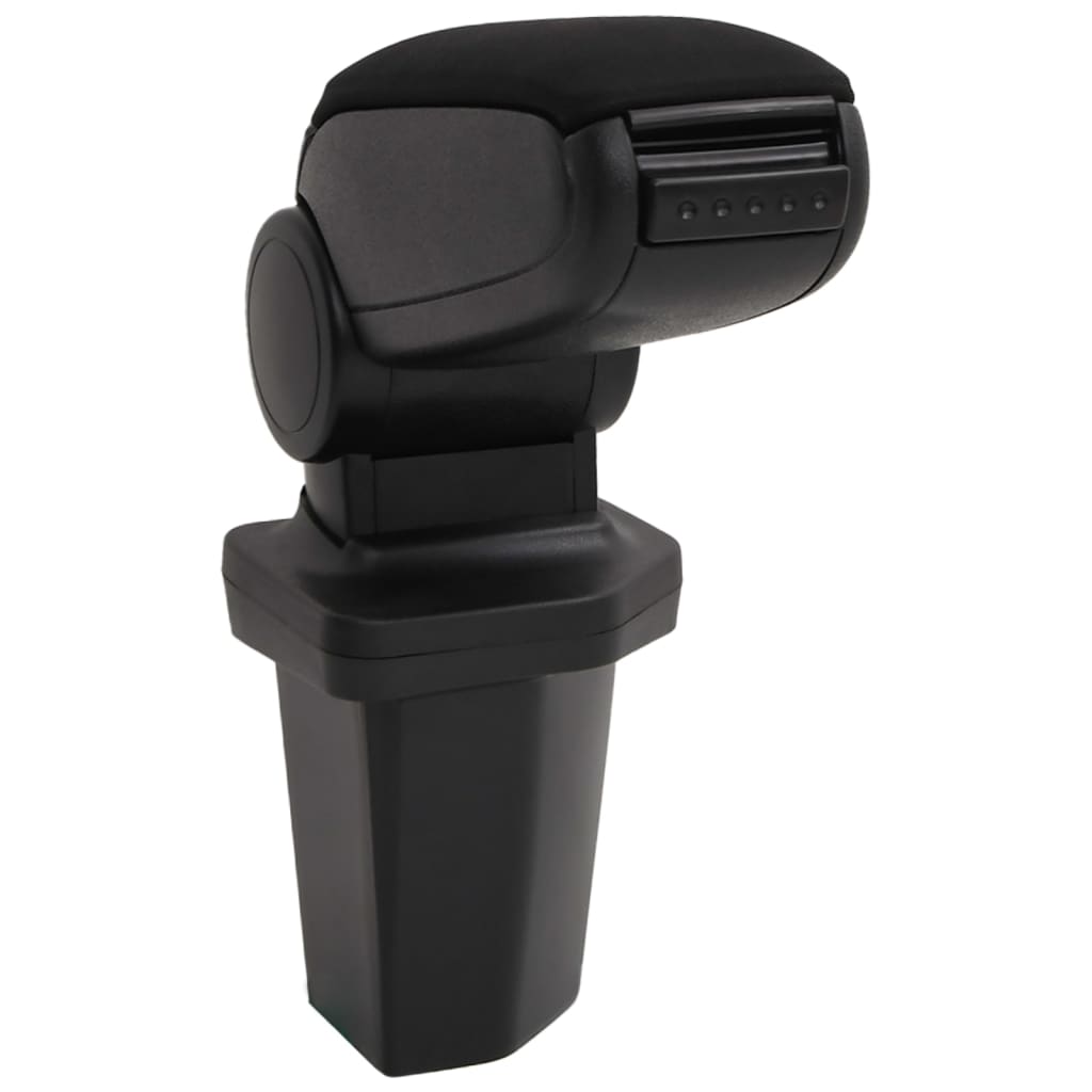 Berkfield Car Armrest Black 15x32x(40-52) cm ABS