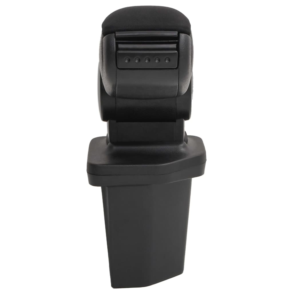 Berkfield Car Armrest Black 15x32x(40-52) cm ABS