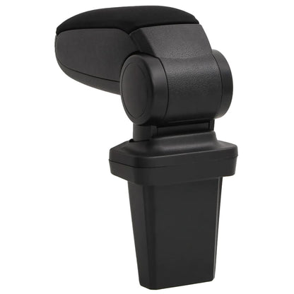 Berkfield Car Armrest Black 15x32x(40-52) cm ABS