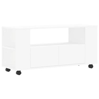 Berkfield TV Cabinet White 102x34.5x43 cm Engineered Wood