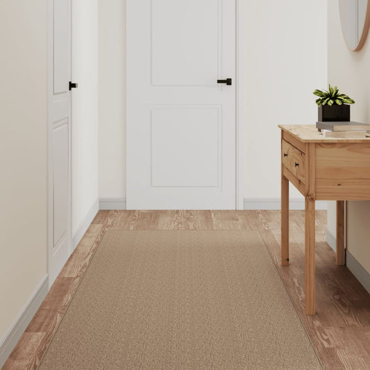 Berkfield Carpet Runner Sisal Look Sand 80x250 cm