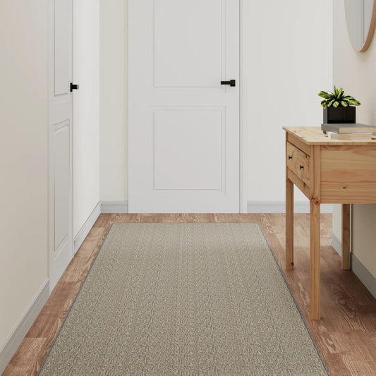 Berkfield Carpet Runner Sisal Look Silver 80x250 cm