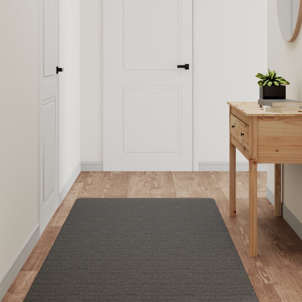 Berkfield Carpet Runner Anthracite 80x180 cm