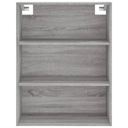 Berkfield Highboard Grey Sonoma 69.5x34x180 cm Engineered Wood