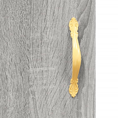 Berkfield Highboard Grey Sonoma 69.5x34x180 cm Engineered Wood