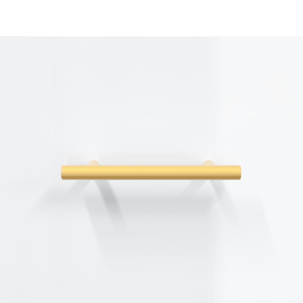 Berkfield Highboard High Gloss White 69.5x34x180 cm Engineered Wood
