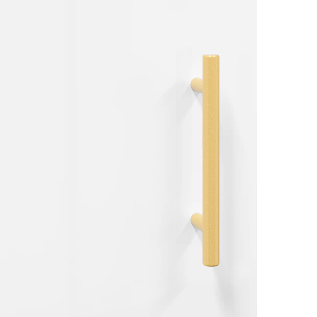 Berkfield Highboard High Gloss White 69.5x34x180 cm Engineered Wood