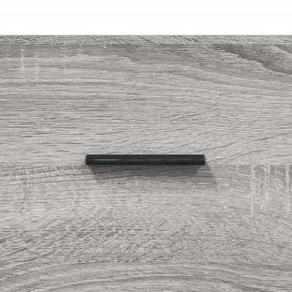 Berkfield Highboard Grey Sonoma 69.5x34x180 cm Engineered Wood